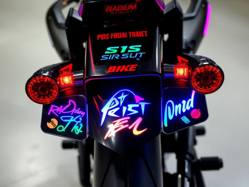 Radium Stickers